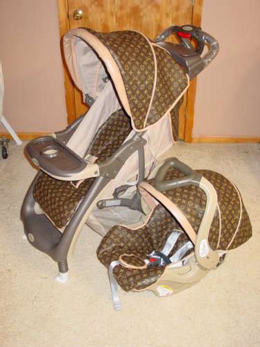 louis vuitton baby car seat and stroller|louis vuitton stroller and carseat.